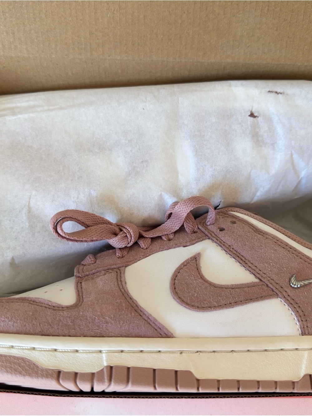 Nike Dunk Low White Particle Pink Sail - Picture 3 of 11